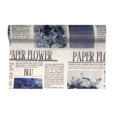 Bobina DF 0,78×9 DECOF.NEWS PAPER blu