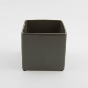 BASIC-Cubo 11x11 grigio opaco