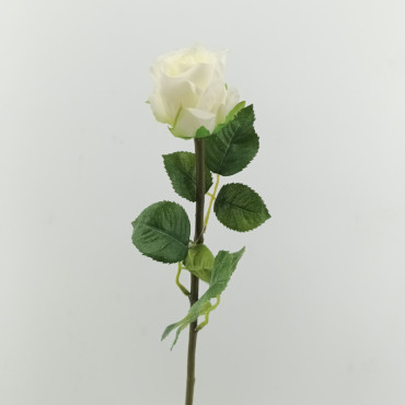 Rosa bocciolo cm. 65 crema