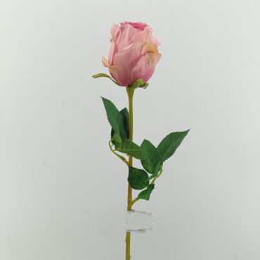 Rosa bocciolo large cm. 58 rosa